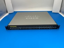 CISCO SG350-52P 52PORT GIGABIT POE  MANAGED SWITCH W/RACK EARS picture