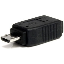 StarTech UUSBMUSBMF StarTech Cable Micro USB to Mini 2.0 Adapter M/F Retail picture