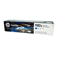 Genuine HP 982X Cyan Ink Cartridge T0B27A HP PageWide Enterprise 765 780 785 picture