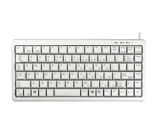 CHERRY Ultraslim G84-4100 Compact Keyboard, 86-KEY USB & PS/2 MECH. - Light Gray picture