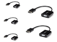 StarTech 5-Pack DisplayPort 1.2 to VGA Active Adapter, DP to VGA Converter picture