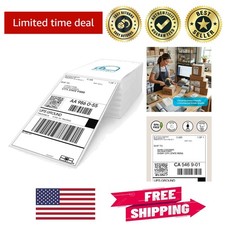 Cost-Effective 4x6 Direct Thermal Labels - 500 Eco-Friendly Shipping Solutions picture