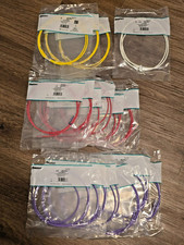 Lot of 17 Panduit UTP28X5 Cat6A 5ft 28AWG Patch Cords Red Yellow Violet White NE picture