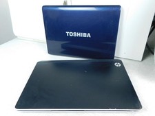 FOR PARTS - Used 2 Computer Lot Toshiba and HP Vintage Laptop 2000s picture