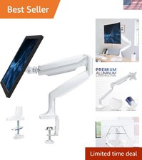 Aluminum Height Adjustable Single Monitor Articulating Desk Mount Stand with ... picture