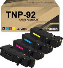 TNP92 Toner Cartridge 4 Pack for Konica Bizhub C3120i 6000 Page Yield picture