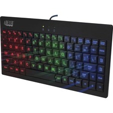 Adesso SlimTouch 110 3-Color Illuminated Mini Keyboard picture