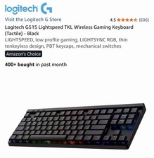 Logitech G515 LIGHTSPEED TKL Wireless Gaming Keyboard Tactile - SEALED picture