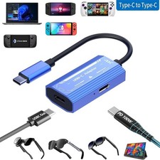 2-in-1 USB-C HUB AR Smart Glasses 4K60Hz Video and PD 100W Fast Charging Adapter picture