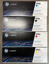 Genuine HP 414A LaserJet Toner Set W2020A W2021A W2022A W2023A picture