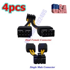 4 X NVIDIA Dual 8 to 8 Graphics Power Cable 030-0571-000 Tesla K80 M60 M40 P100 picture