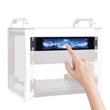 GeeekPi 6.91 inch 1424x280 LCD Touch Screen 1U Rack Mount Monitor for DeskPi ... picture