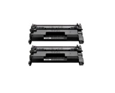 2 Pack Compatible HP 58A CF258A Premium Toner Cartridge Black w/Chip Box Damage picture