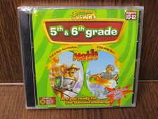 Software PC Galswin 5th & 6th Grade Math 2 CD set NEW SEALED Jewel picture