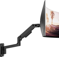 Wall Mount Monitor Arm for 17-49 Inch Ultrawide Screens, Heavy Duty Single Monit picture