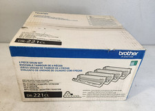 Brother DR-221CL 1 Black Drum 3 Color Drum Genuine New NO BOX picture