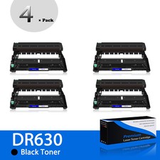 4 Pack Drum Unit for Brother DR630 DR-630 MFC-2700DW L2740DW L2705DW DCP-L2520D picture