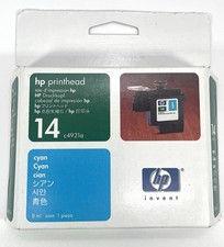 Genuine HP 14  Cyan Printhead C4921A New  Dated November 2006 picture