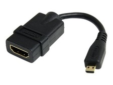 StarTechcom HDMI to Micro 5in High Speed Adapter Adapter 4Z10F04125 picture