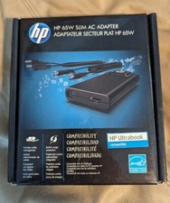 HP 65W SLIM AC ADAPTER AX727UT#ABA NEW IN SEALED BOX picture
