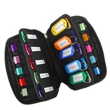 USB Flash Drive Case Organizer Premium Soft Neoprene Storage Holder 20 slots picture