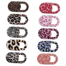 Leopard Print Webcam Cover Slide, Stylish Camera Privacy Blocker for Laptops, picture