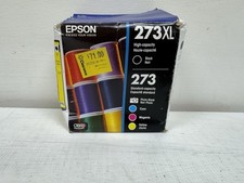 Genuine Epson 273XL 273 Ink 5 Pack T273XL-BCS OEM Sealed picture