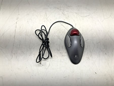 Logitech Trackman Marble Mouse T-BC21 USB Wired PC Trackball 810-000767 EUC picture
