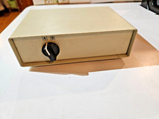Vintage Data Transfer Switch 2 Way Parallel PRINTER 25 Pin Port A B Computer Box picture