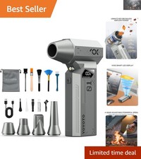 Powerful Electric Air Blower with 4 Gear Settings & 5200mAh Rechargeable Battery picture
