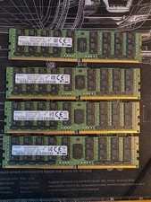 Lot of 4x Samsung 32GB 2Rx4 PC4-2400T DDR4 ECC Registered Server RAM 128GB Total picture