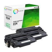 TCT 2 Black CE255A 55A Toner Cartridges For HP LJ Enterprise 500 MFP P3015 P3010 picture