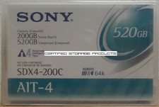 NEW Sony SDX4-200C AIT-4 Data Tape Cartridge SDX4200C Similar SDX4200CWW picture