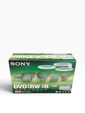 Sony DRX-510UL External DVD±RW CD-RW Disc Drive USB 2.0 FireWire Open Box picture