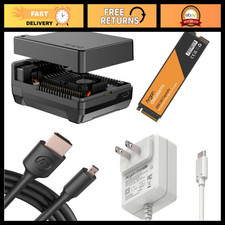 M.2 NVMe SSD Case Kit for Raspberry Pi 5 - 256GB Storage, High-Speed Performance picture