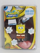Spongebob Squarepants 1240612 8gb USB Flash Drive Character Keychain Cartoon NOS picture