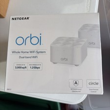 NETGEAR Orbi RBK12-100nas Whole Home Dual Band Wi-Fi System, 3000 sq. ft picture