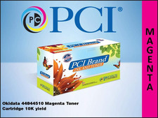 PCI Brand Compatible Toner Cartridge Replacement for Okidata 44844510 Magenta To picture