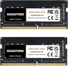 【DDR4 RAM Laptop Only】  16GB Kit (2X8Gb) DDR4 2666Mhz (2400Mhz or 2133Mhz) PC4-2 picture