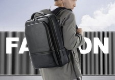 [Business Bag]  Menbag Premium Cowhide Leather Backpack for Men (Laptop) picture