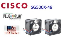 2x Replacement Fans for Cisco SG500X-48 picture