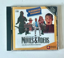 Vintage 1995 Blockbuster Video Guide To Movies & Videos CD-ROM Windows Complete picture
