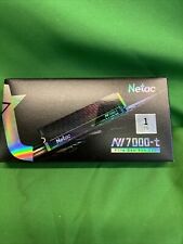 Netac NV7000-t 1TB NVME GEN4X4 1.4 7300/6600 2280 SSD NT01NV7000t-1T0-E4X picture