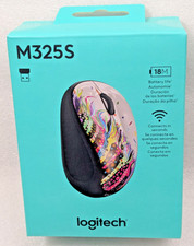Logitech M325s Celebration Black USB Wireless Mouse (910007525) - New / Unopened picture