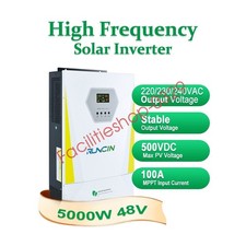 5KW 48V Solar Hybrid Inverter Single Phase 100A MPPT Solar Controller+WIFI picture