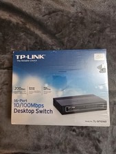 TP-Link TL-SF1016D 16-Port 10/100Mbps Desktop Switch New In Box picture