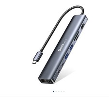 dockteck USB-C Hub 9-in-1 USB C Multiport Adapter Dock with Audio Jack | 4K HDMI picture