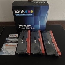 3 Pack EZ Ink TN660 DR630 Compatible Toner Cartridge Brother Open Box New picture