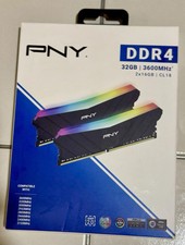 PNY 32GB (2x16GB) DDR4 3600MHz Desktop RAM  (CUT OPEN BOX) picture