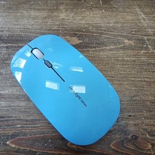 Uciefy Q5 Slim Rechargeable Wireless Mouse 2.4G Portable Blue Jane Eyre Series picture
